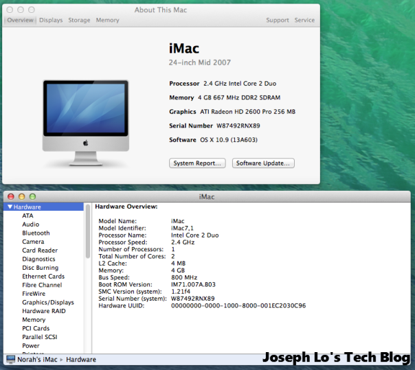iMac Hardware Overview